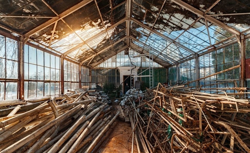 Реконструкція оранжереї. Завершено 2-й етап