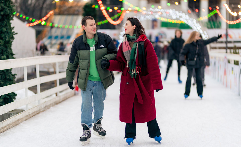 Любов на ковзанах: на ковзанці ВДНГ проведуть Вікенд Закоханих 