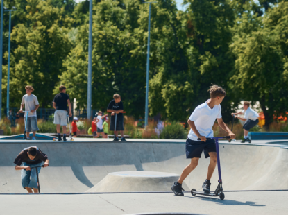 В Урбан-парку на ВДНГ стартувало будівництво памп-треку 