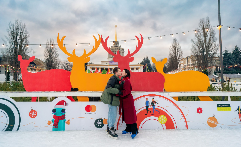 Любов на ковзанах: на ковзанці ВДНГ проведуть Вікенд Закоханих 