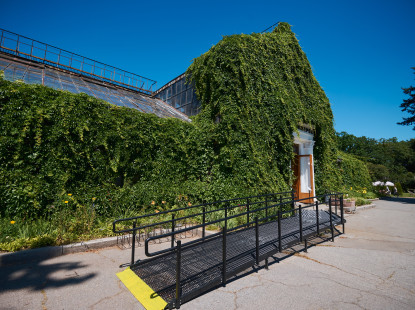 Пандус, ширші проходи, інклюзивна вбиральня: Оранжерея на ВДНГ стала безбар’єрною