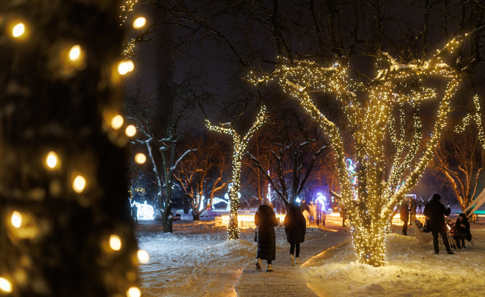 Магія серед темряви: ILLUMINARIUM повертається на ВДНГ з казковими світловими інсталяціями