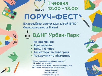 На ВДНГ відбудеться благодійне свято для дітей ВПО