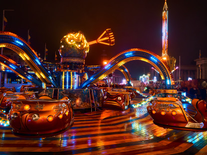 Екстримальні атракціони — зимовий драйв на ВДНГ 