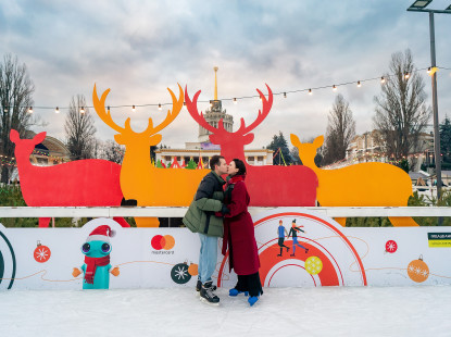 Любов на ковзанах: на ковзанці ВДНГ проведуть Вікенд Закоханих 