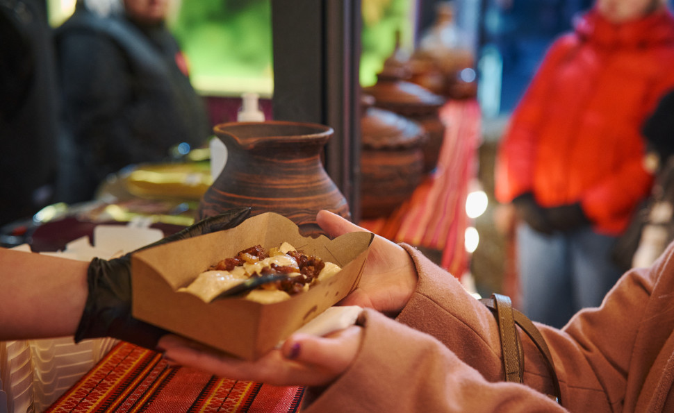 Різдвяний фудкорт