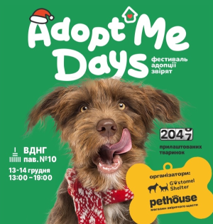 Фестиваль адопції звірят AdoptMe Days на ВДНГ: остання можливість цього року знайти друга